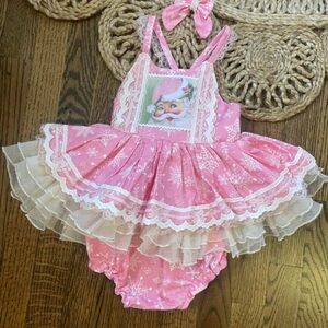 Custom made 2T/3T toddler Christmas dress